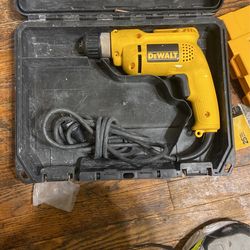 Heavy Duty Corded Dewalt Drill