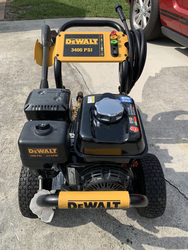 Dewalt 3400 psi pressure washer mistervol