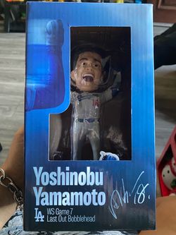 Yoshinobu Yamamoto bobble head