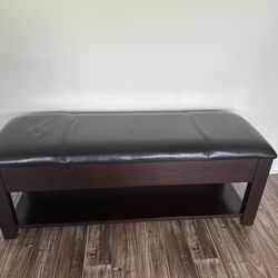 CASANA ~ Solid Wood Dark Cherry Bench
