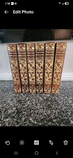 (6) Antique 1909 Journeys Through Bookland Lot Volumes I, II, V, VI, IX, X