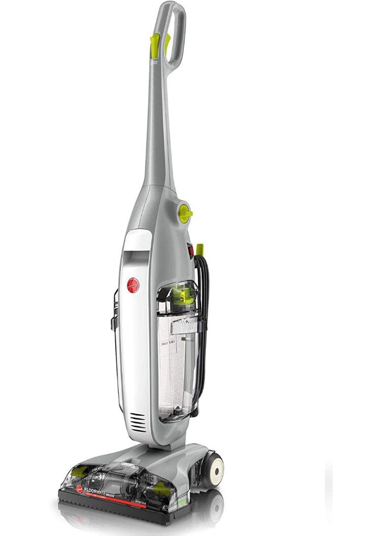 Hoover FloorMate Deluxe Hard Floor Cleaner Machine, Lightweight, Upright Wet Dry Vacuum, FH40160PC, Silver