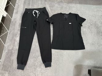 XXSP/XS FIGS Black Scrub Set