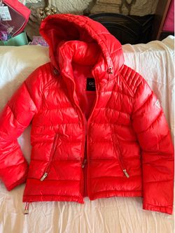 Guess Red Bomber Jacket