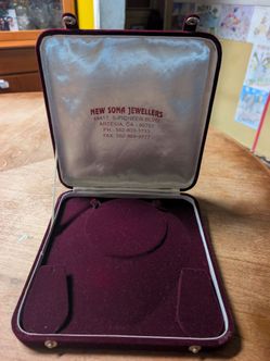 Sona Jewellers Velvet Jewelry Box