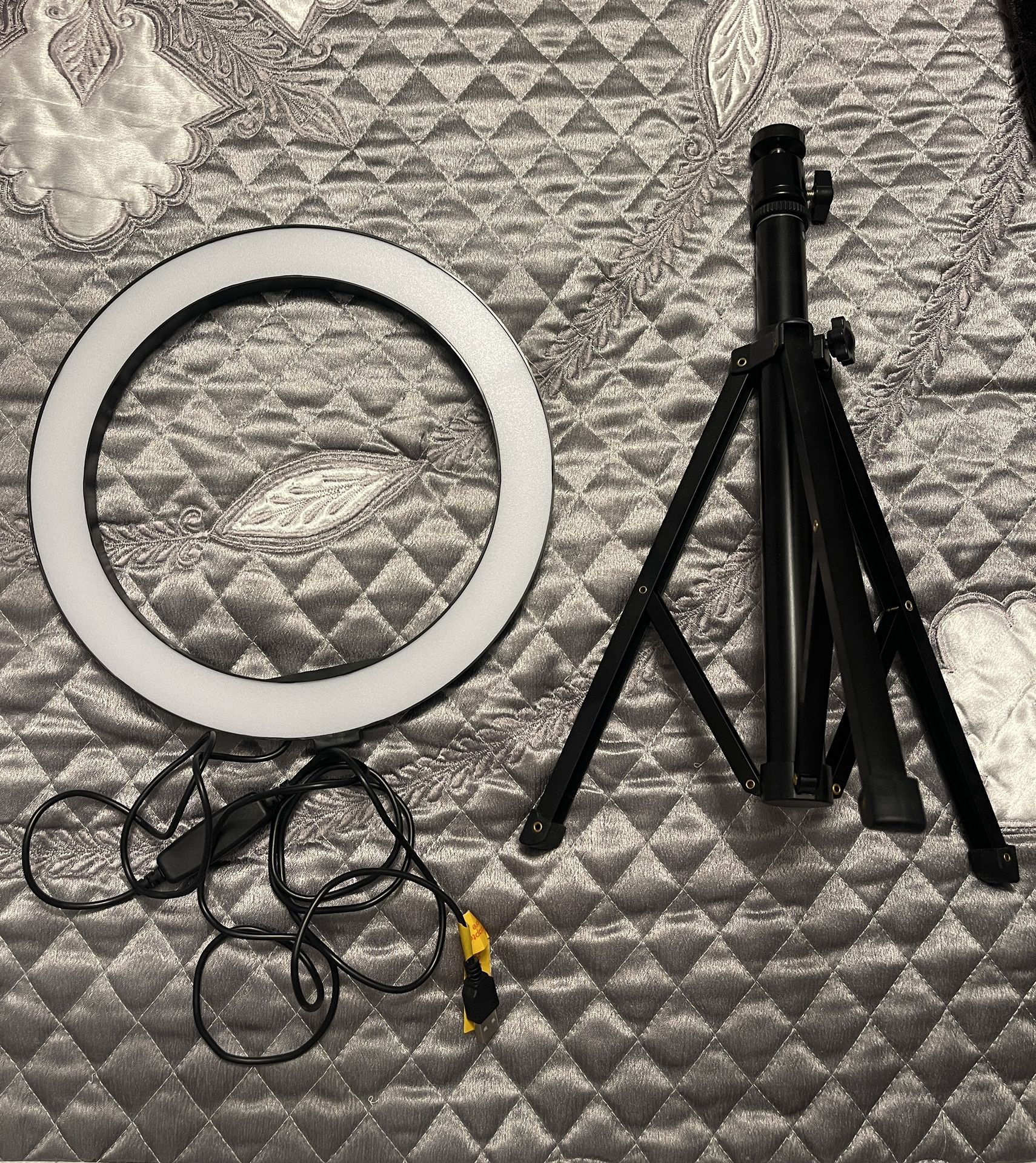 Aixpi Led Ring Light 10" With Tripod Stand