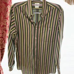 Lacoste Button Up Men’s Shirt Size L