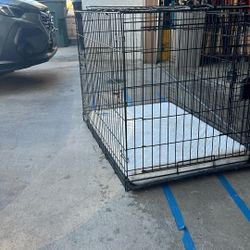 Large  Dog Kennel  and fit in mattress
