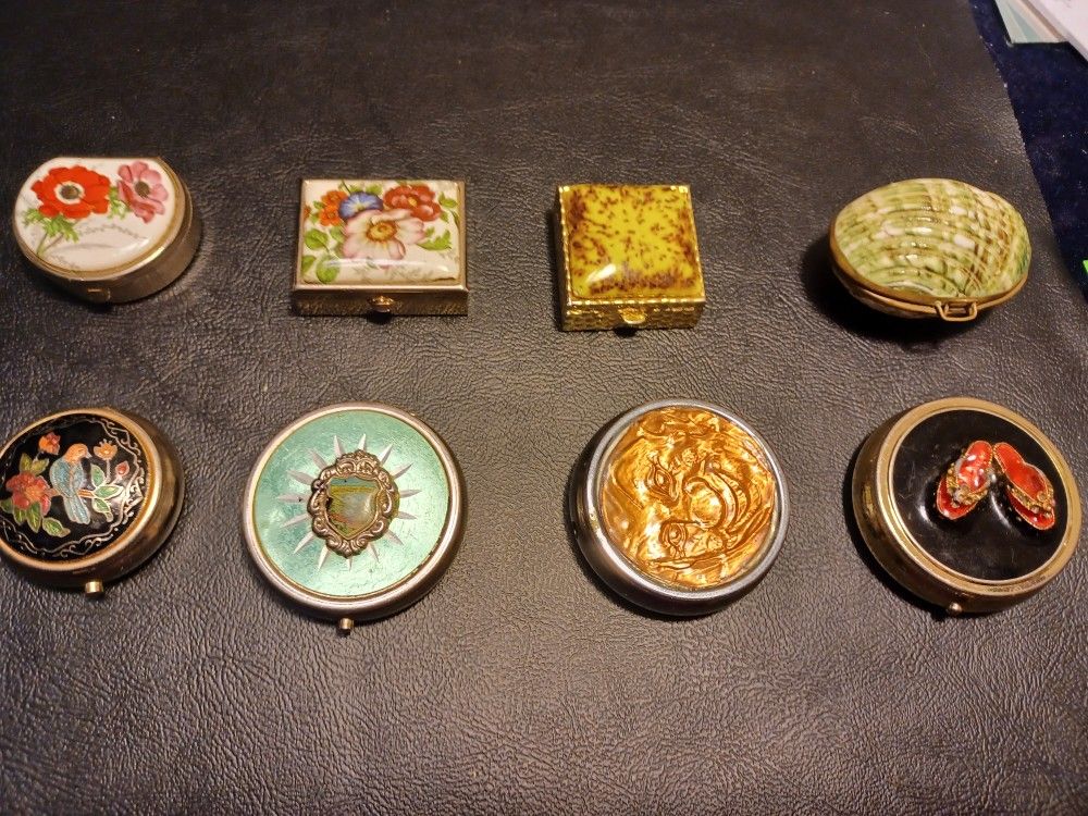 Vintage Pill Boxes