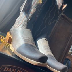 Dan Post Oakwood Cowboy Boots 10D