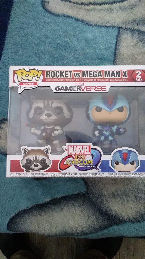 Funko Pop Rocket Vs Mega Man X for Sale in Stanton CA 