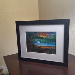 *Escape into Island Serenity — *Walking Under the Blue Vine* by Kauaʻi Artist Moses Hamilton**