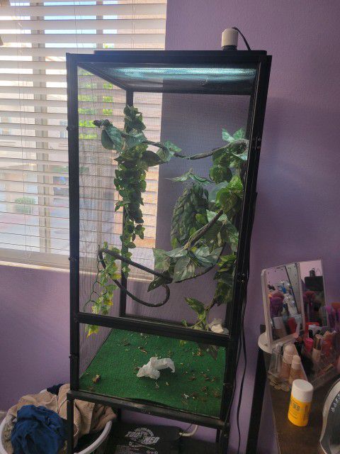 Reptile Screen Tank With Stand