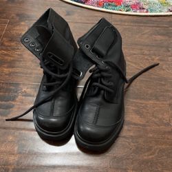 Leather Doc Marten Boots