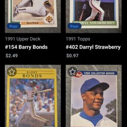 About 150 80s Baseball Cards. 