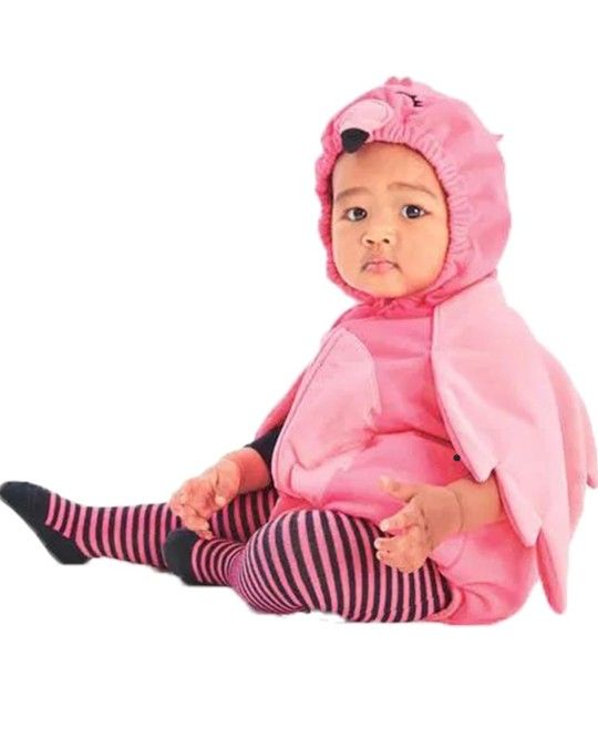 Carter's 18 Month Flamingo Costume With Pink And Black Tights