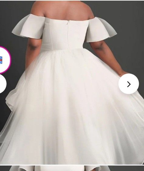 White Tulle Dress