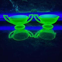 Uranium glass