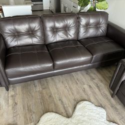 Leather Couches  . 
