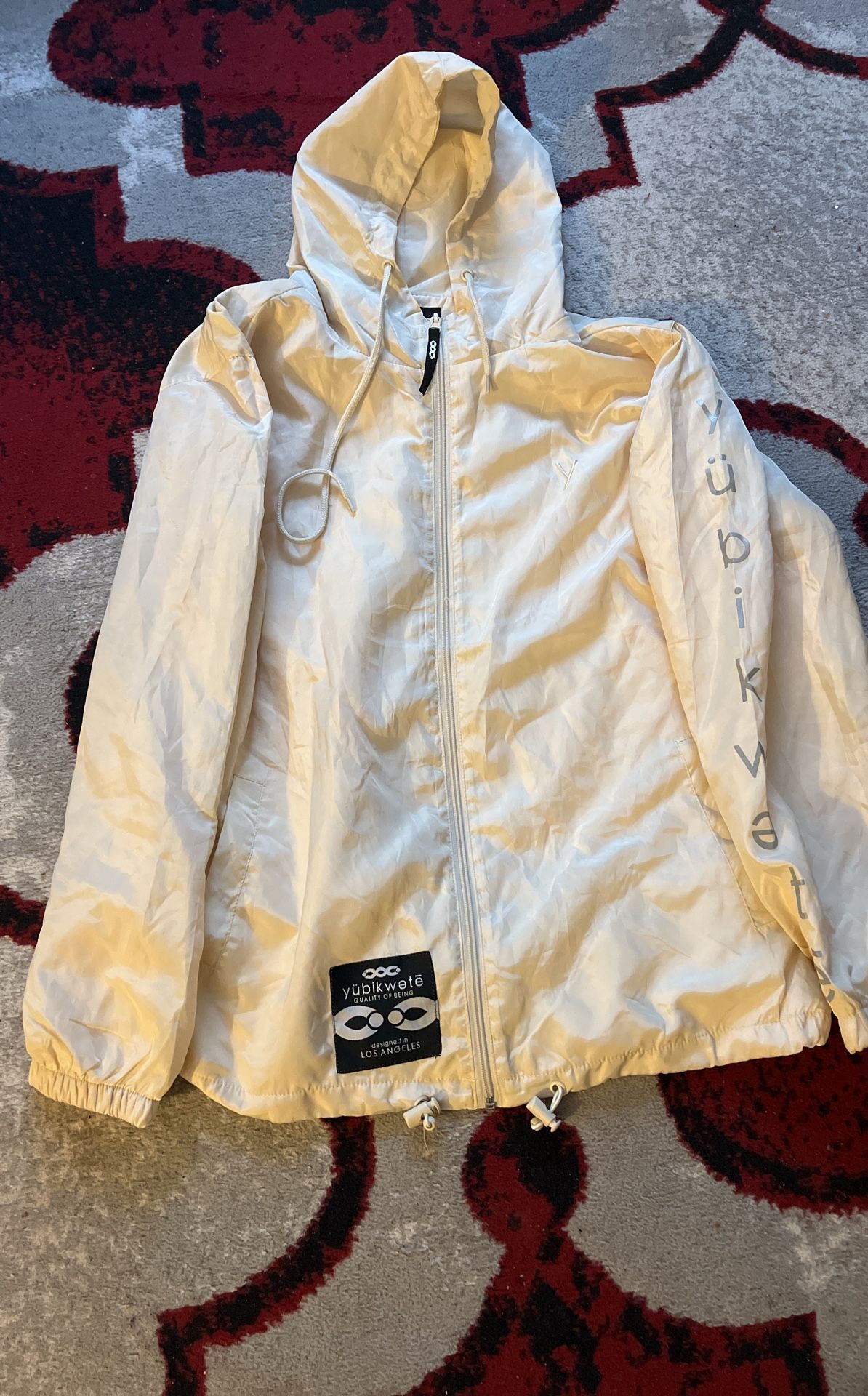 Yubikwete Polyester Men's Windbreaker Large