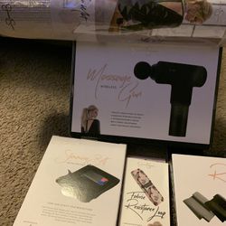 Resistant & Yoga Mat, Massage Gun Kit