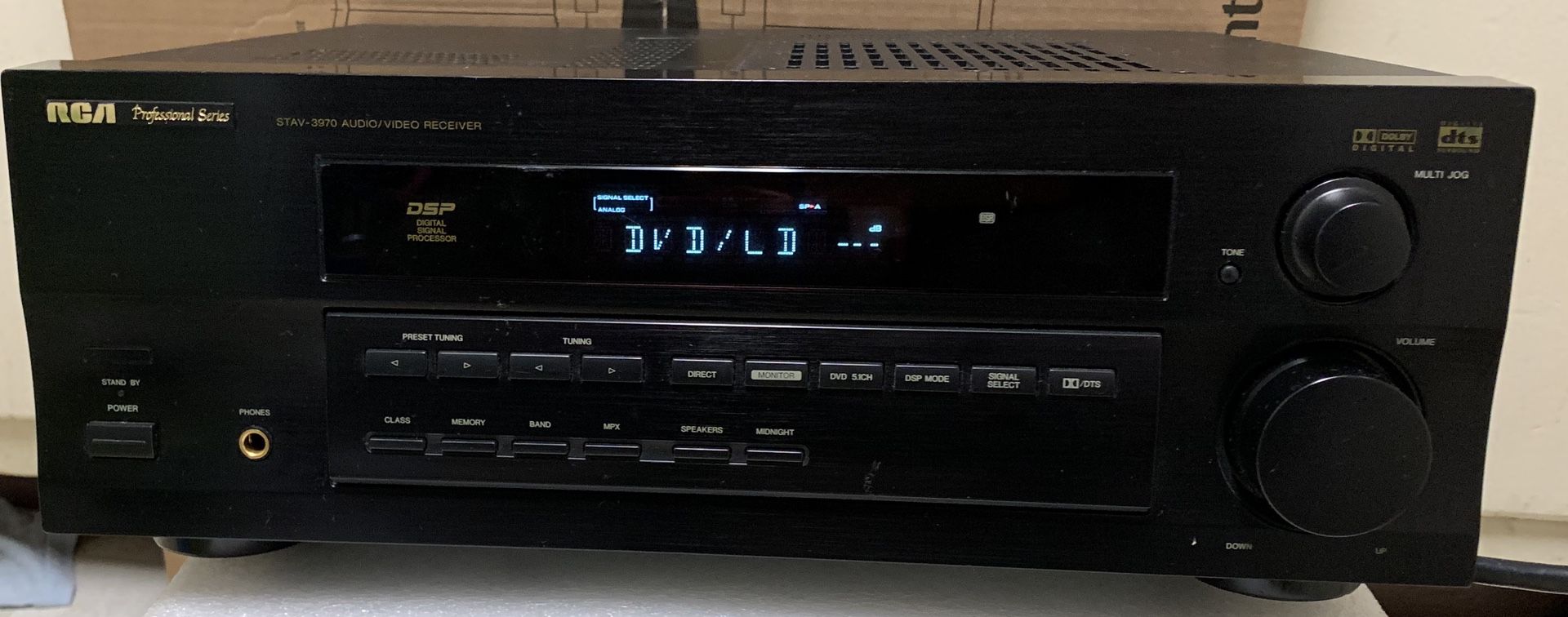RCA Professional series STAV-3970 Audio/Video receiver