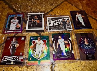 Panini Stephon Castle Rookie 8-Card Lot Spurs 2024-25