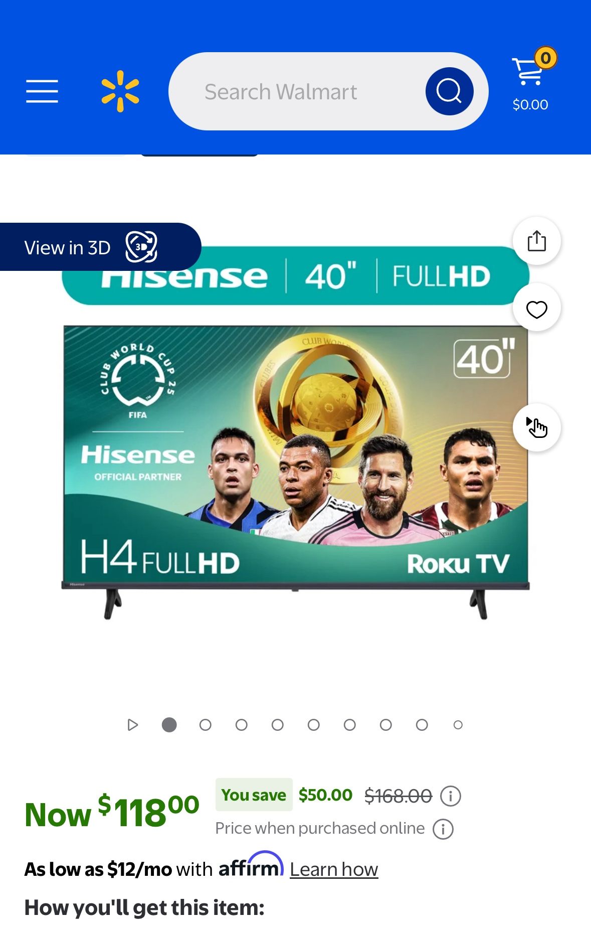 Hisense 40”