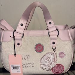 Juicy Couture Juicy Girls Rule Mini Tote Purse Crystal Color