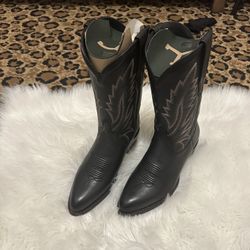 Tecovas Black Cowboy Boots- Women