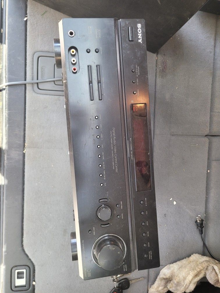 Sony FM Stereo FM-AM Receiver Digital Audio Video Control Center STR-K870P