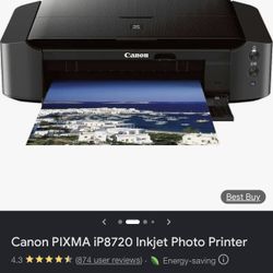 Canon Pixmar Photo Printer 