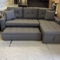 New Sleeper Sectional Couch/ Free Delivery 