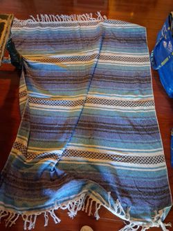 Mexican blanket 48"×62"