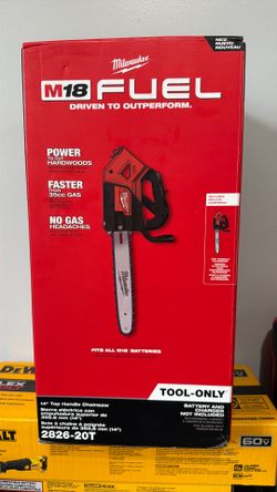 Milwaukee 14” chainsaw