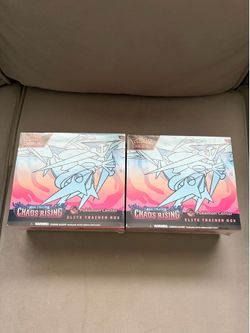 Pokémon Chaos Rising Pokémon Center ETB X2