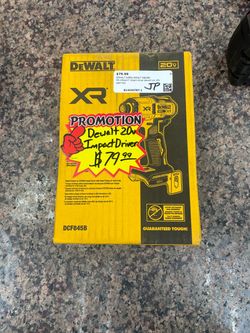 DeWalt 20v 1/4” Impact Driver