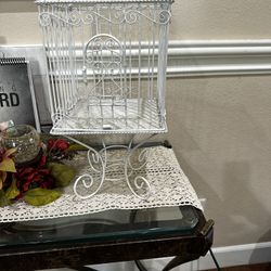 Wedding - Bird Cage Wedding Card Holder
