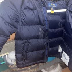 Polo Puffer Jacket Size Small (8)