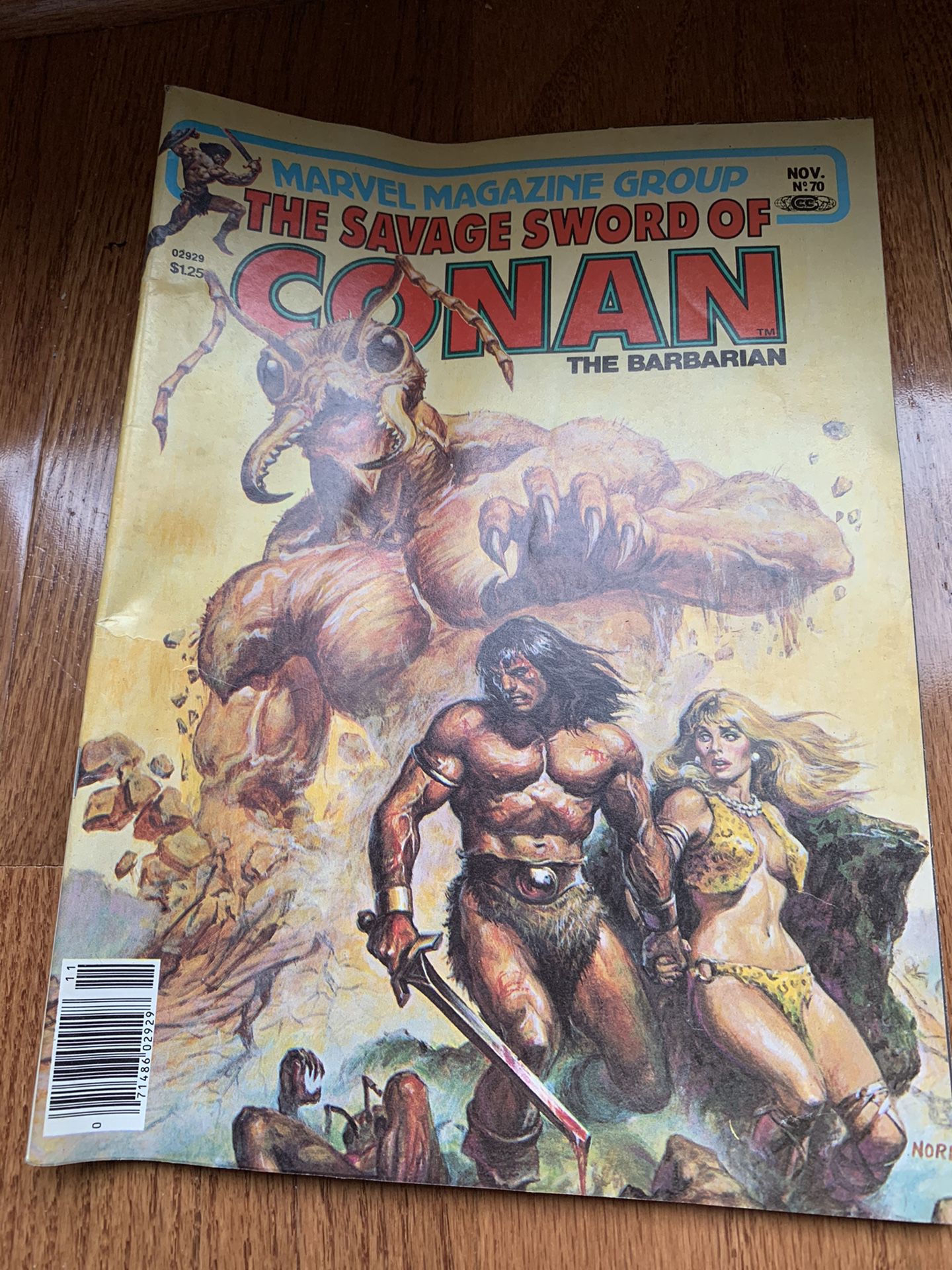 The Savage Sword Of Conan Comic
