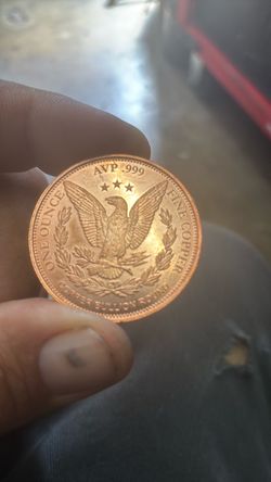 Nice 1 ounce of solid copper