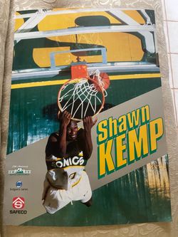 Seattle Sonics NBA Posters - 70s, 80s, 90s