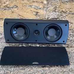 Optimus PRO-LS2 4" 2-Way Center Channel Speaker 8ohms 75W Black