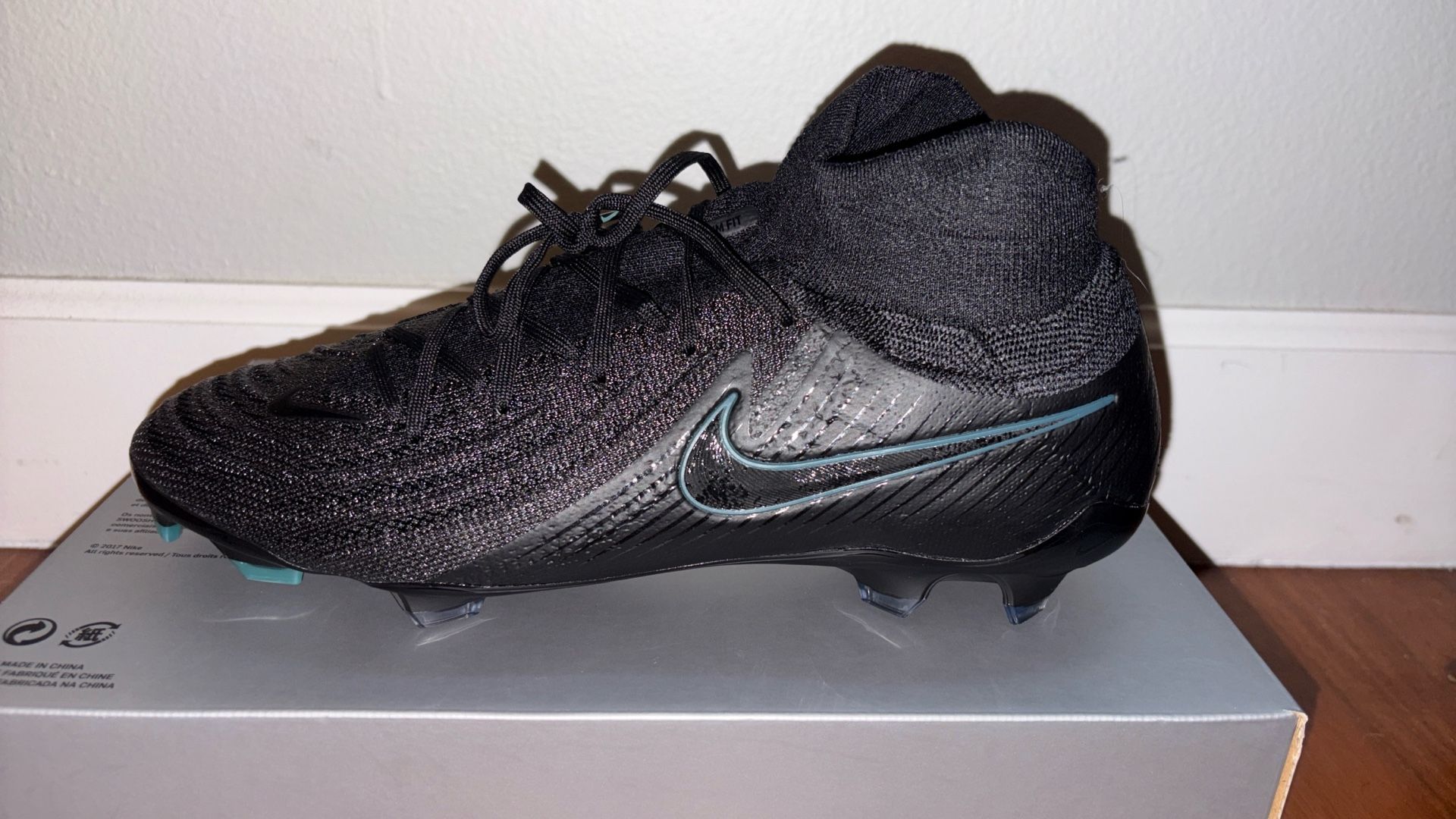 Nike Gx 2 Elite DF FG Size 11 Black Tried On Only