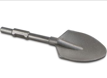Hex Clay Spade Shovel Head Bit for Jack Hammer 1-1/8" for Electric Demolition Jack Hammer Construction Concrete Breaker Punch Drill Alloy Steel, Const