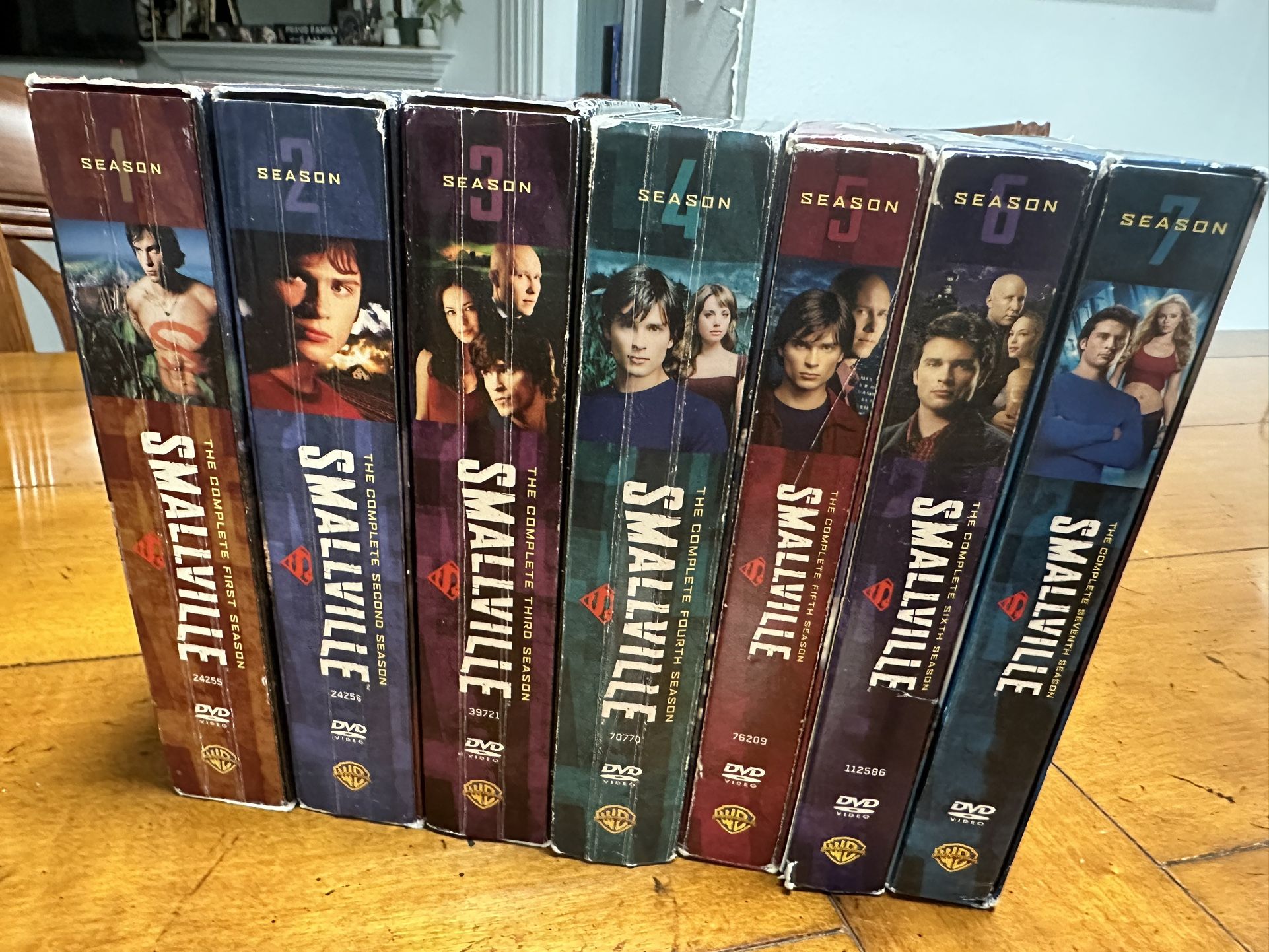 Smallville Complete Seasons 1-7 DVD