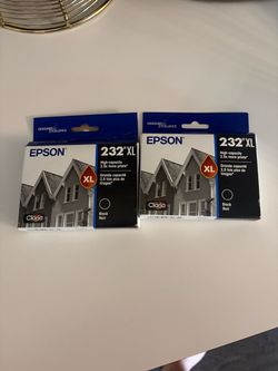 Epson 232xl printer ink X2