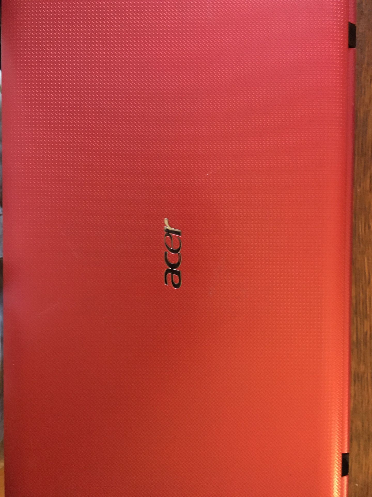 Acer Aspire Red laptop w/Windows 10 HDMI 3GB RAM 15.6” LED Screen