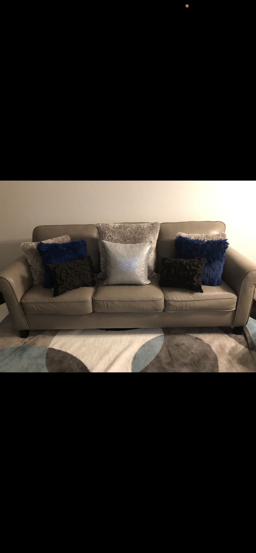 Couch and Chair/Chaise With Ottoman