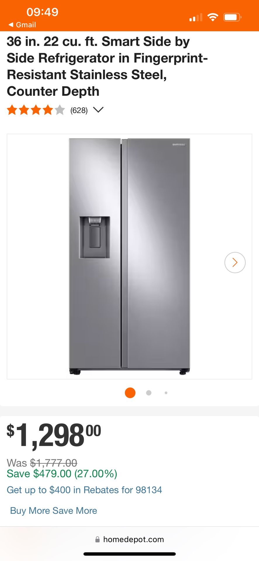 Samsung brand New Refridgerator